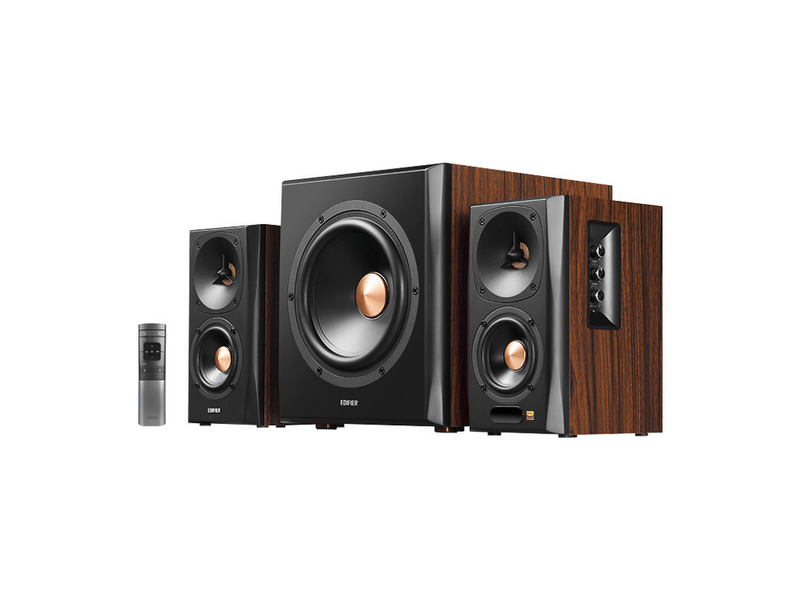 Edifier S360DB 2.1 hangszóró, barna