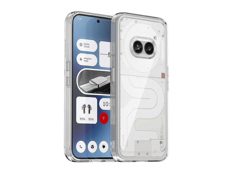 Gigapack Nothing Phone (2a)/Plus Szilikon tok, átlátszó (156253)