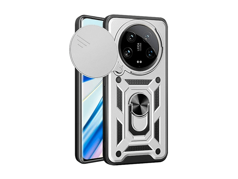 Gigapack Xiaomi 14 Ultra Defender tok, ezüst (157530)