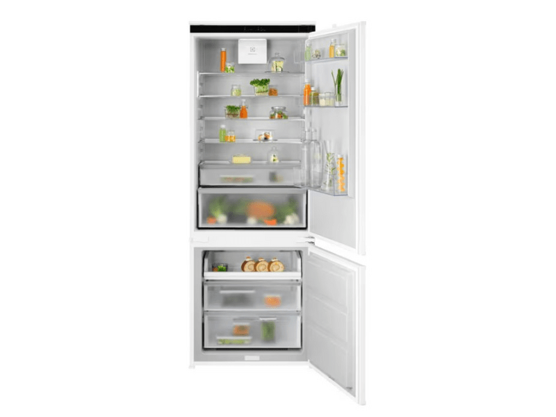 Electrolux ENA7TE75S Beépíthető kombinált hűtőszekrény
