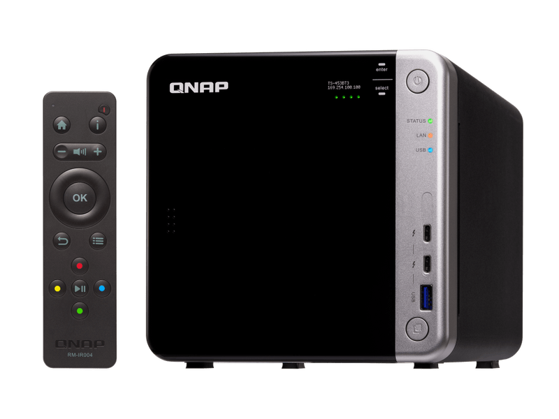 QNAP TS-453BT3-8G 4 fiókos NAS