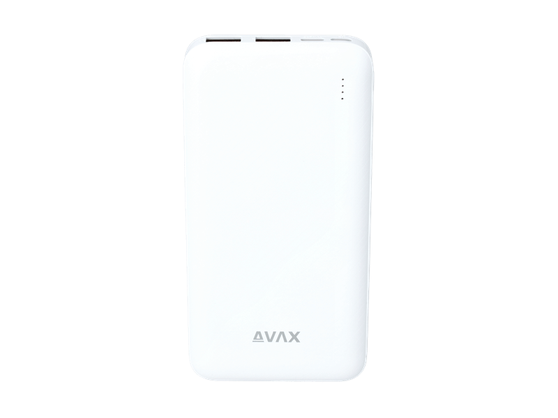 Avax PB104W Lighty 10.000mAh Powerbank, fehér