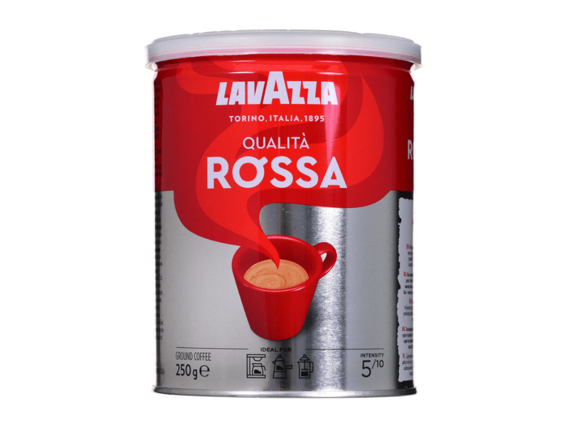 Lavazza Qualitá Rossa fémdobozos őrölt kávé, 250 g