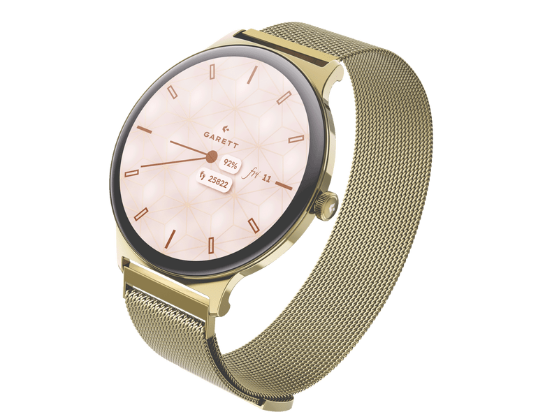 Garett Verona 2 Mesh női okosóra, arany