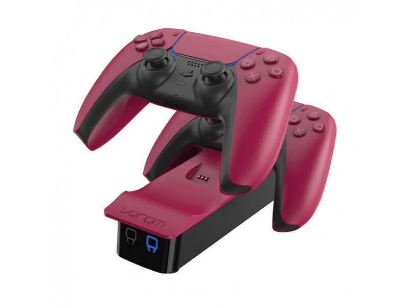 Venom VS5010 PS5 Dupla Töltőállomás, Cosmic Red