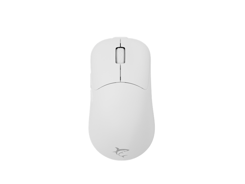 White Shark WGM-5015W Aero vezeték nélküli gamer egér, fehér