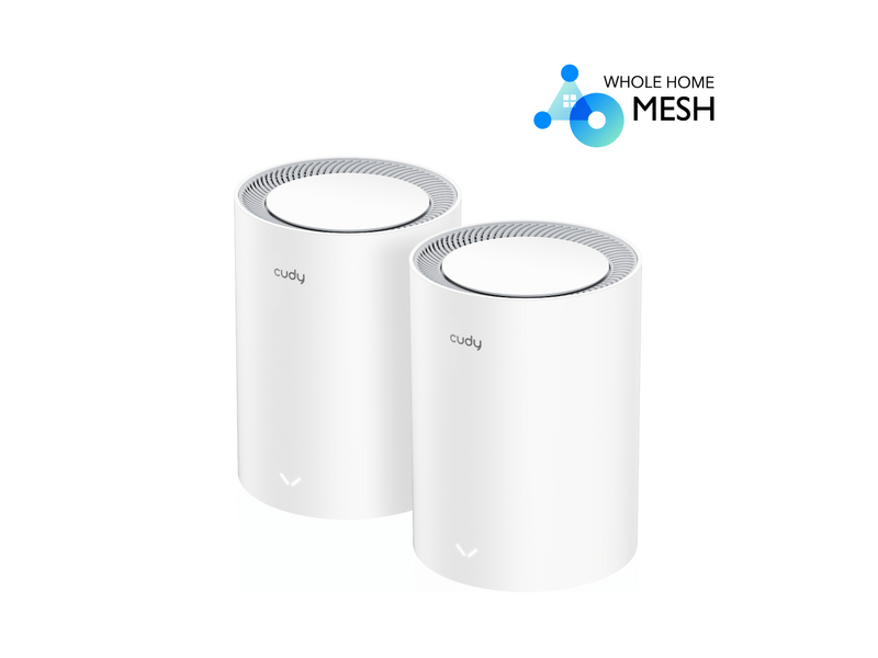 Cudy M1800 2-Pack AX1800 Whole Home Mesh WiFi rendszer