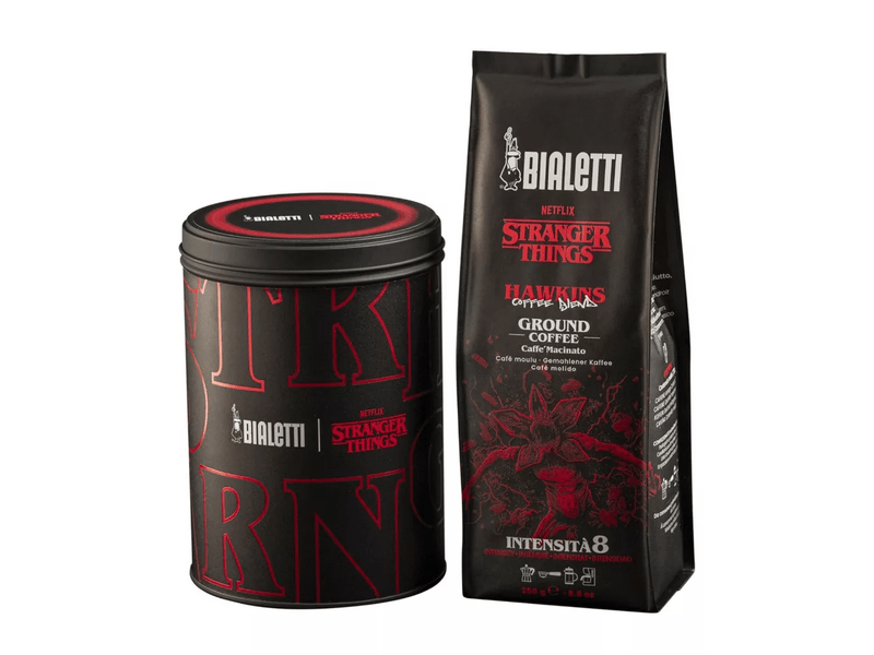 Bialetti Stranger Things őrölt kávé fémdobozban, 250 g