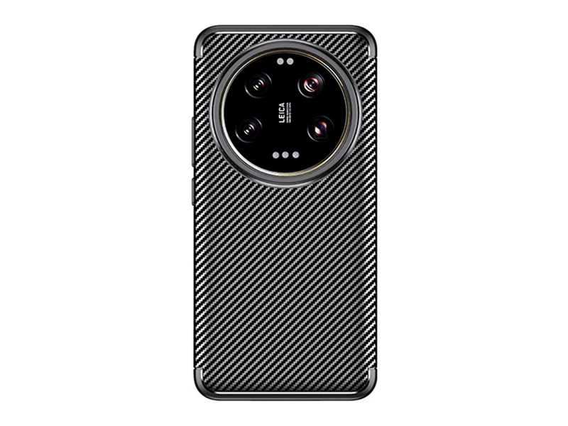 Gigapack Xiaomi 14 Ultra 5G Szilikon tok, fekete (156118)