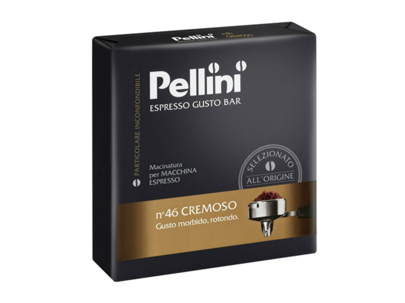 Pellini Cremoso no. 20 őrölt kávé, 2x 250 g