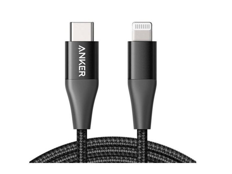 Anker PowerLine+ II USB-C - Lightning kábel, 1,8 m (A8653H11)