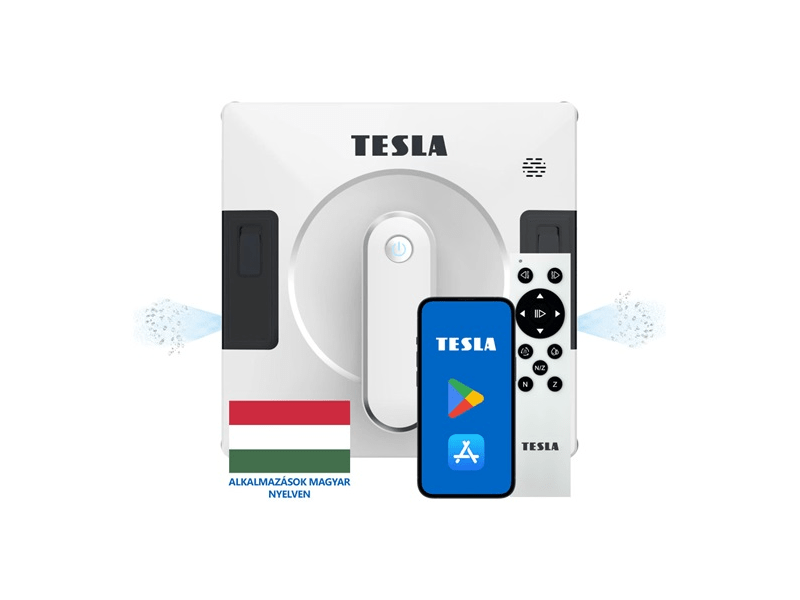 Tesla RoboStar W700 WiFi ablaktisztító robot