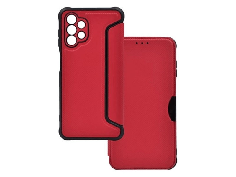 Gigapack Samsung Galaxy A13 4G Flip tok, piros (160468)