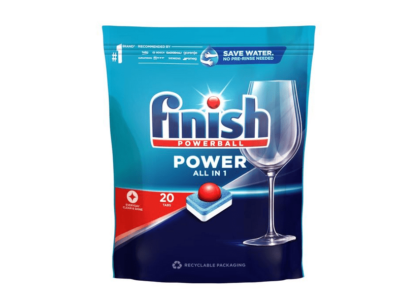 Finish Power All in 1 mosogatógép tabletta, Regular, 6x20 db