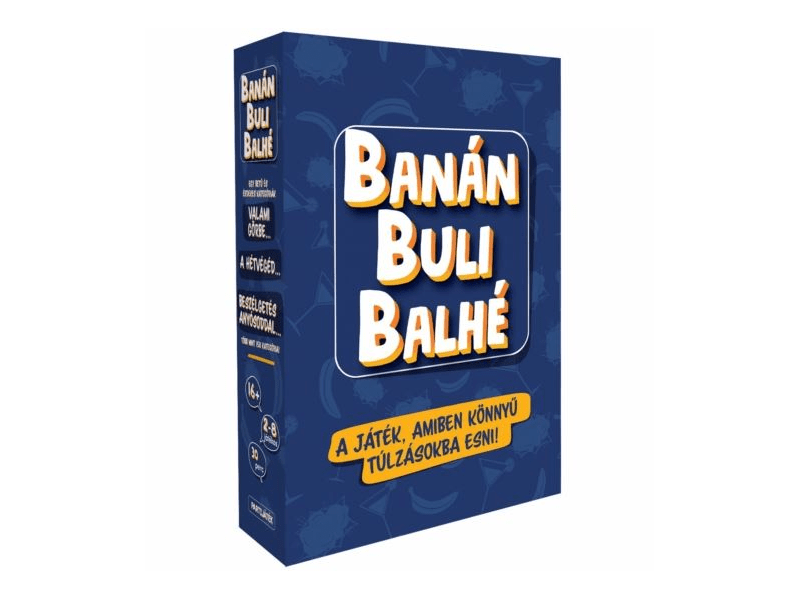 Banán, buli, balhé társasjáték (GIG34567)