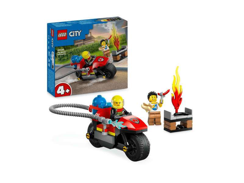 LEGO® City Tűzoltó motorkerékpár (60410)