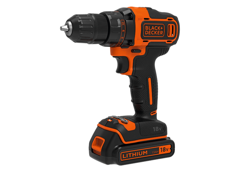Black & Decker BDCDD186-QW 18V 2 sebességes fúró-csavarozó
