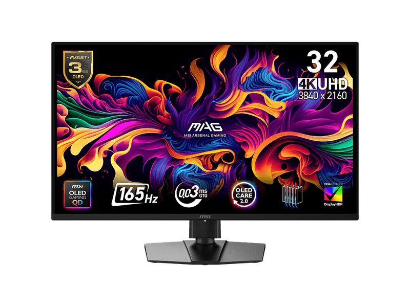 MSI MAG 322UP QD-OLED E16 31,5" UHD Gamer monitor