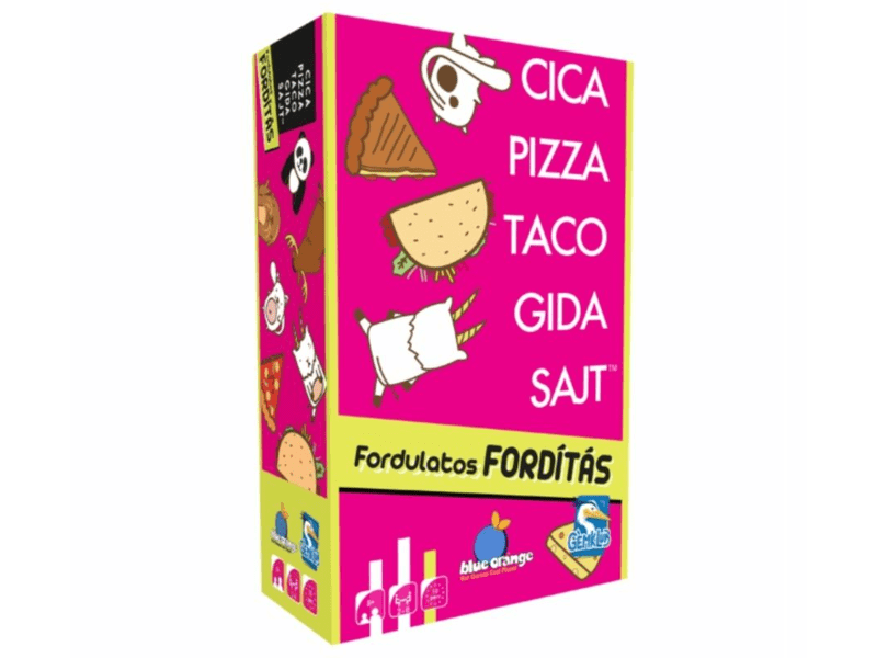 Cica, pizza, taco, gida, sajt fordítás