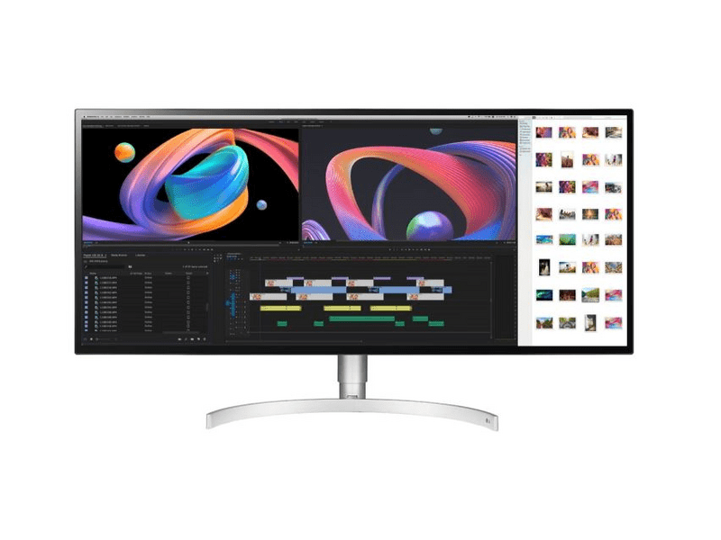 LG 34WK95UP-W 34” UltraWide™ UHD Nano IPS monitor