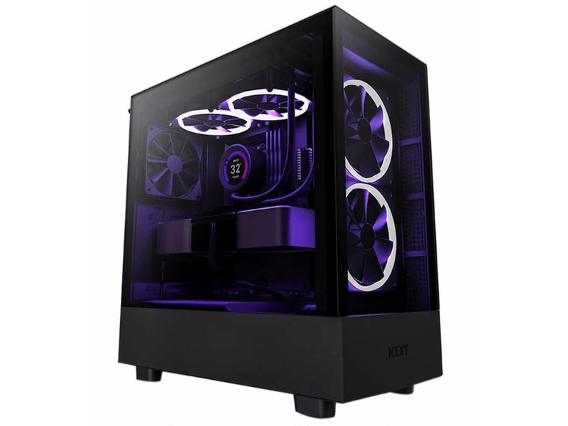 NZXT H5 Elite Számítógépház, fekete (CC-H51EB-01)