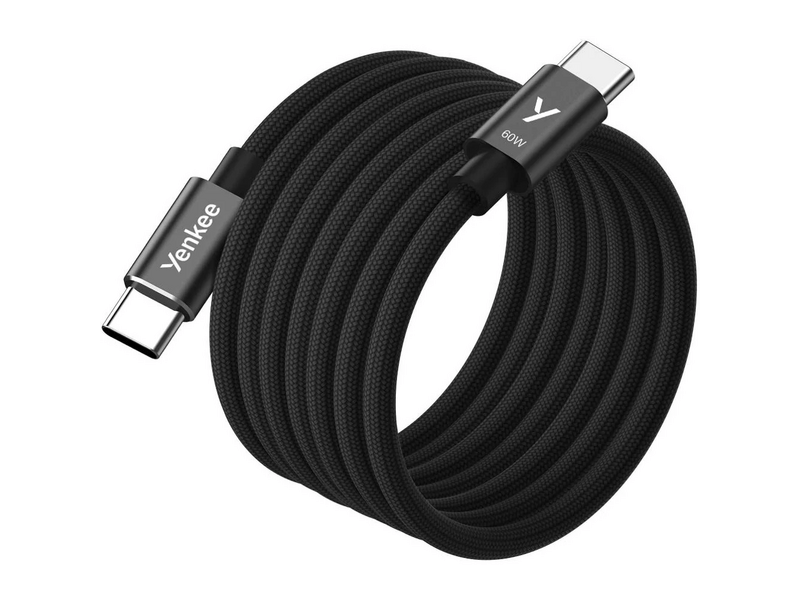 Yenkee YCU 03 BK USB-C magnetski kabel, crni