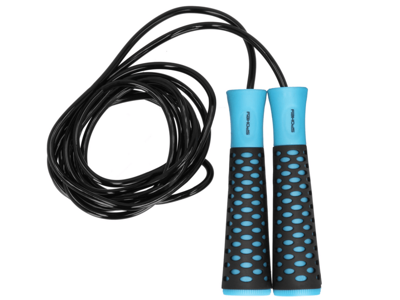 Spokey Candy Rope II ugrálókötél, fekete/kék (32413)