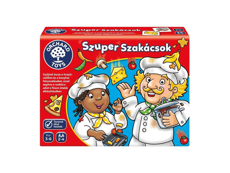 Szuper Szakácsok társasjáték (HU017)