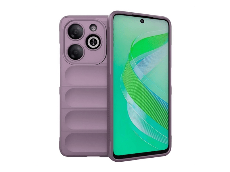 Gigapack Infinix Smart 8 Szilikon tok, lila (159559)