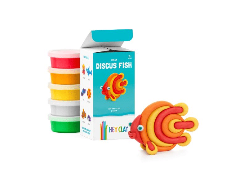 Hey Clay 1-es gyurma szett - Diszkóhal (50125CEE)