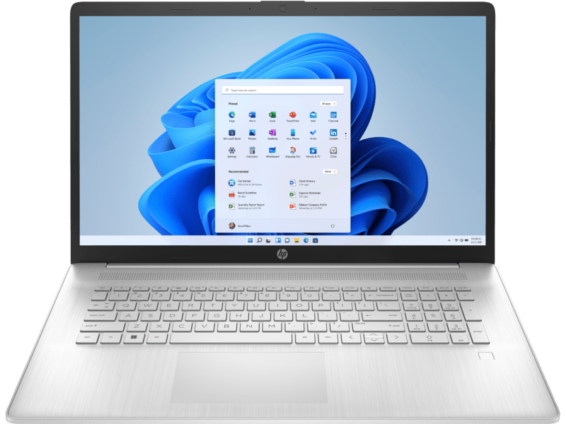 HP 17-cp0012nh (7E1B6EA) Notebook + Windows 11