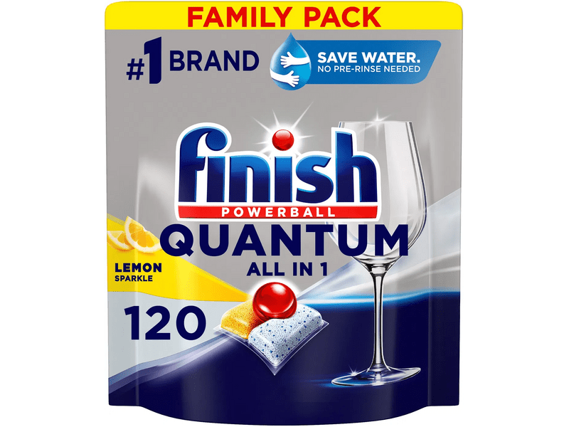 Finish Quantum All in 1 Citromos mosogatógép tabletta, 120 db