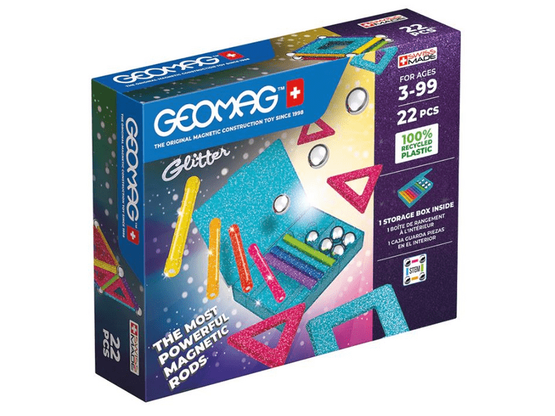Geomag Glitter Csillogós mágneses építőjáték (20GMG00534)
