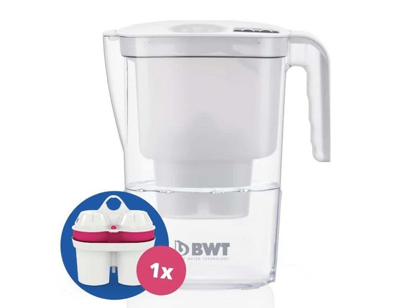 BWT Vida Manuális vízszűrő kancsó, 2.6 L, fehér (815481)