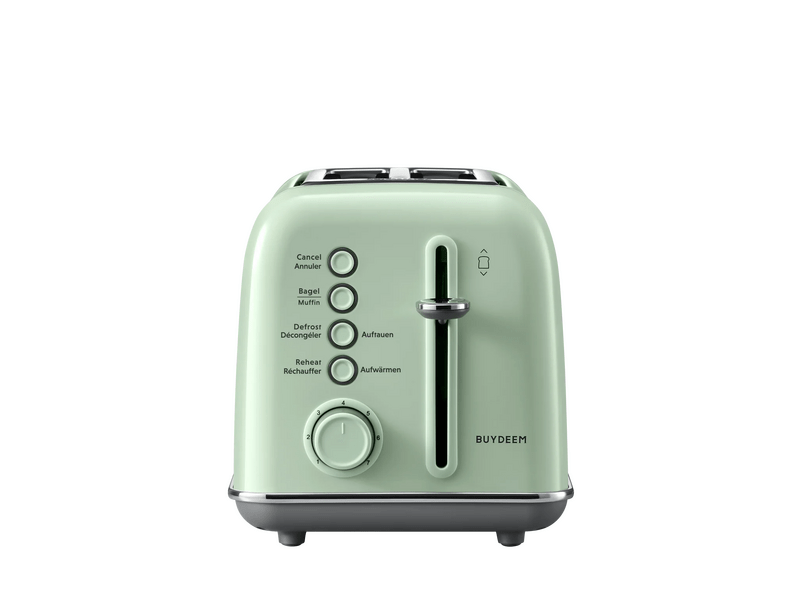 Buydeem DT620E-CG/EU Kenyérpirító, zöld