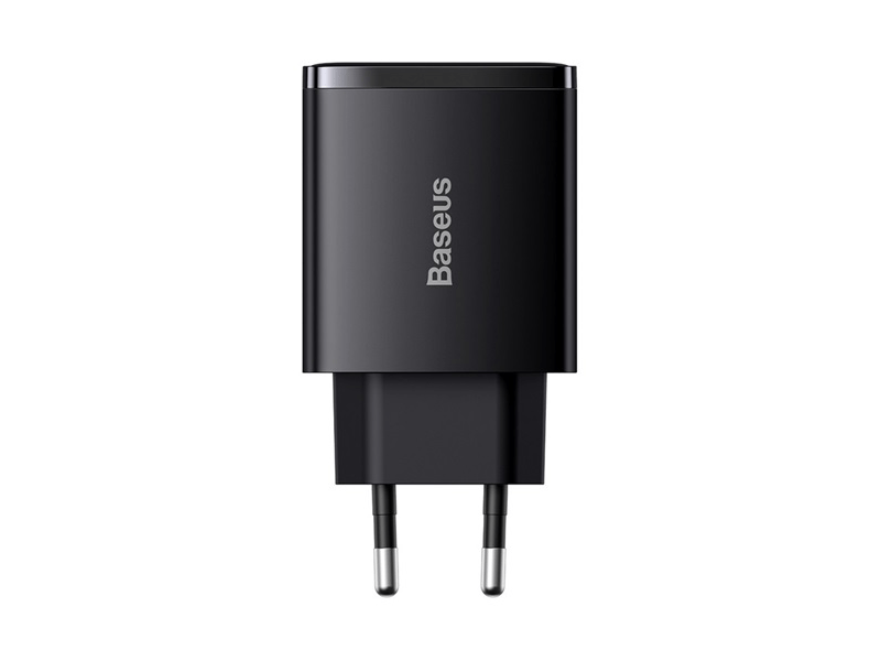Baseus Compact hálózati gyorstöltő, 30W, fekete (CCXJ-E01)