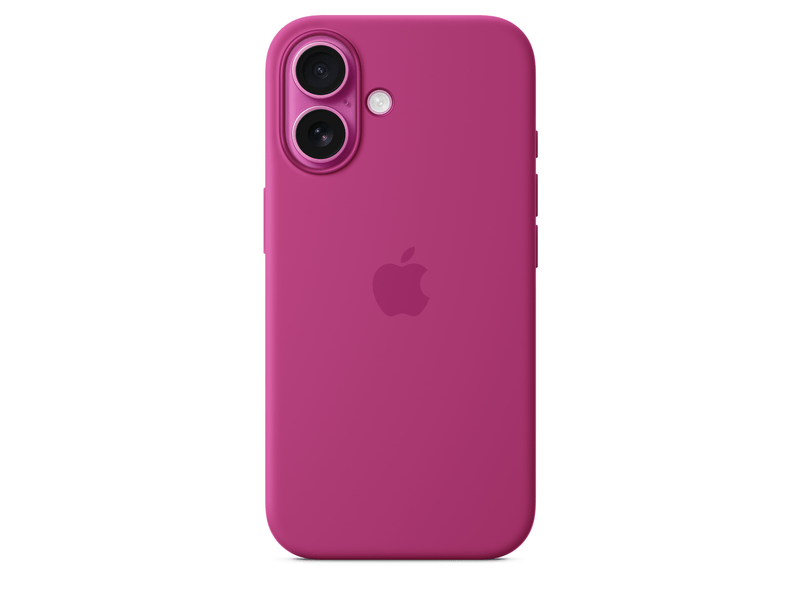 iPhone 16 Silic.Case MagS.Fuchsia