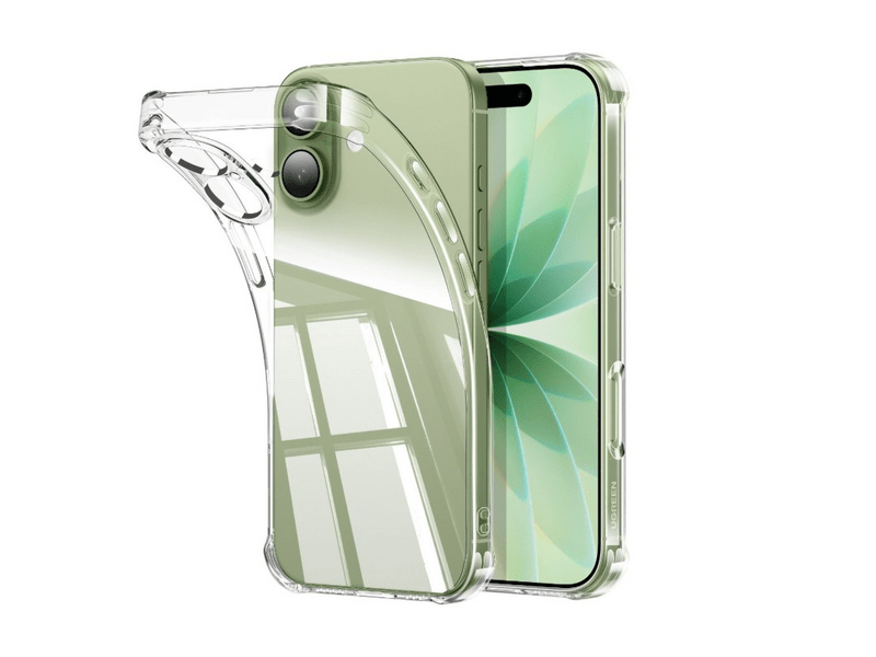 Ugreen 85099 Apple iPhone 17 Szilikon tok, átlátszó