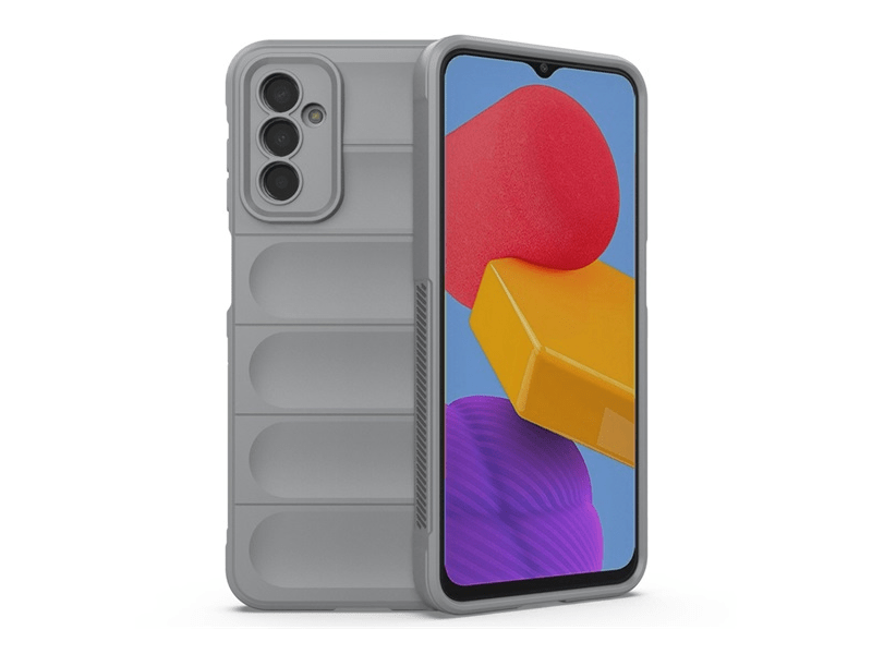Gigapack Samsung Galaxy M13/M23 Szilikon tok, világosszürke (134486)