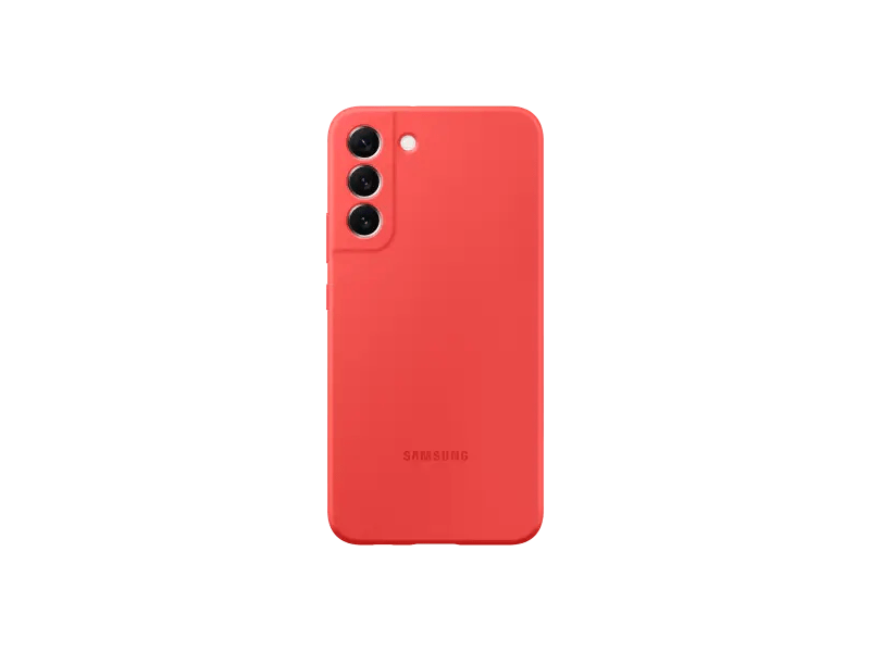 Samsung Galaxy S22+ Szilikon tok, piros (EF-PS906TPEGWW)