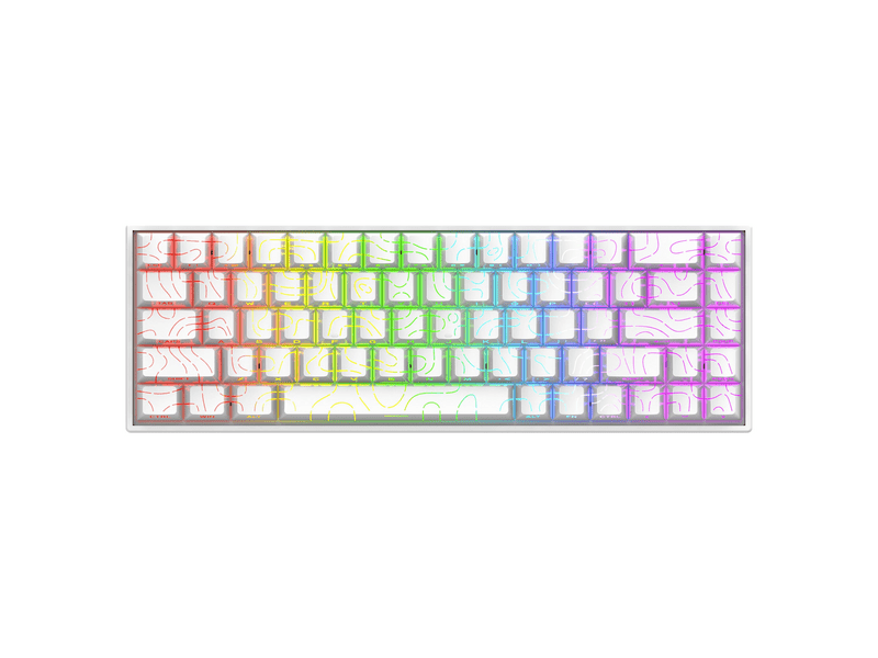 Yenkee YKB 3800WE MAGNETYPE US Gamer billentyűzet, fehér