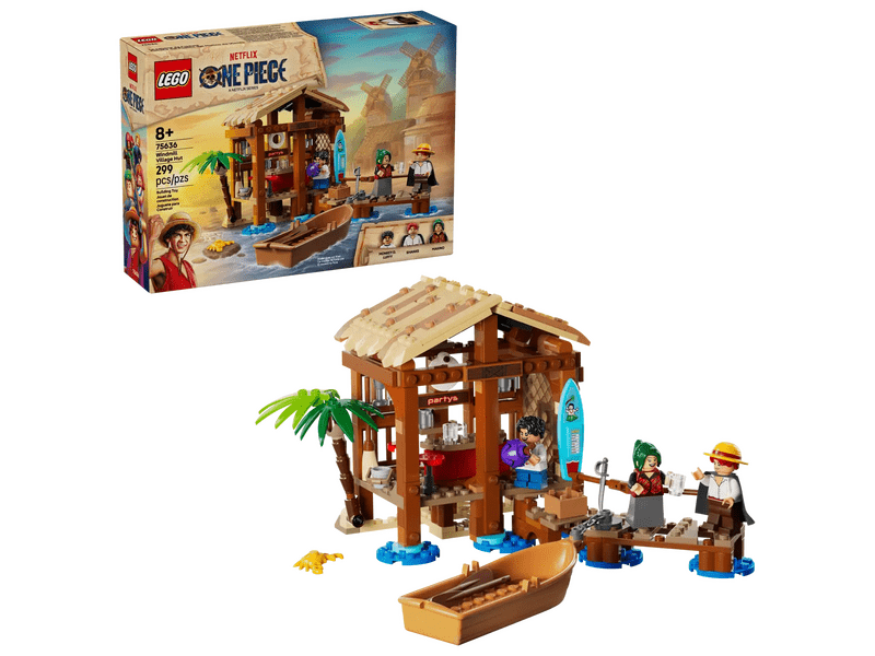 LEGO® ONE PIECE Kunyhó Szélmalomfaluban (75636)