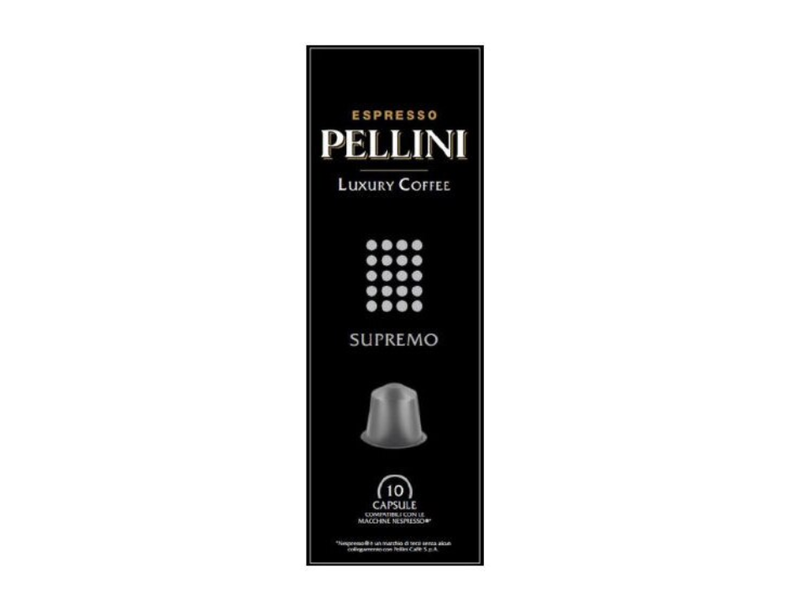 Pellini Supremo Nespresso kompatibilis kávékapszula, 10 db