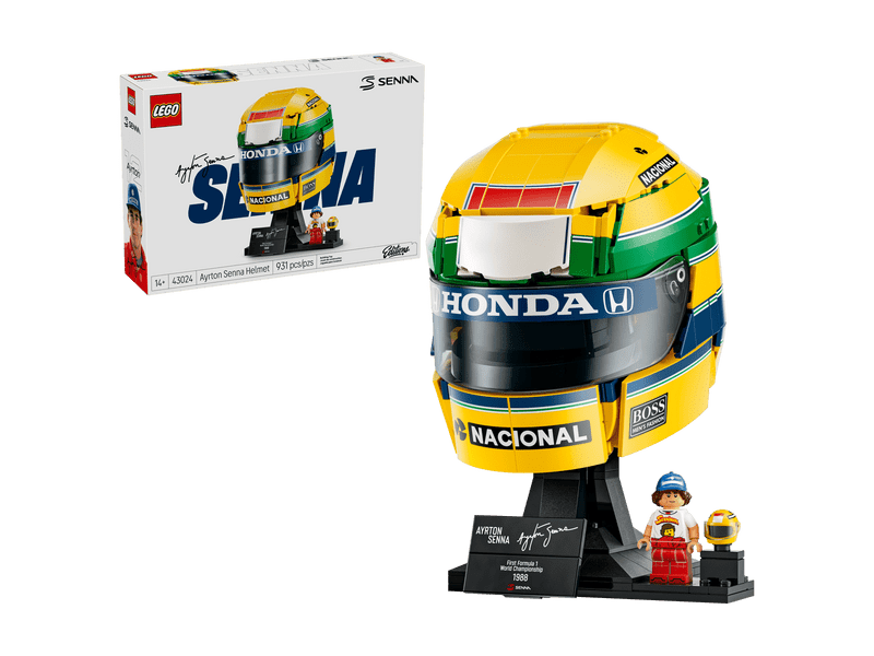 LEGO® Editions Ayrton Senna sisakja (43024)