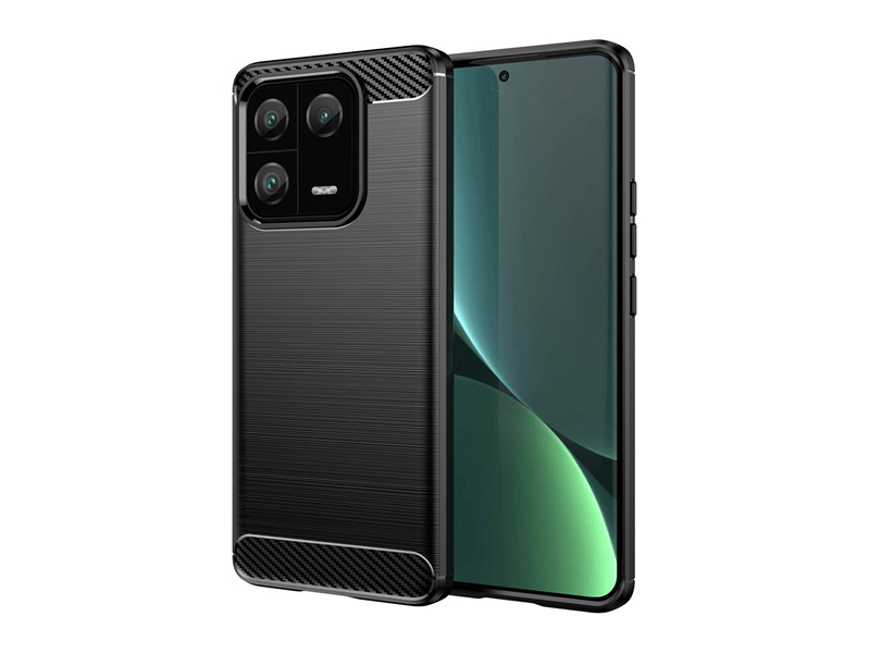 Gigapack Xiaomi 13 Pro Szilikon tok, fekete (136380)