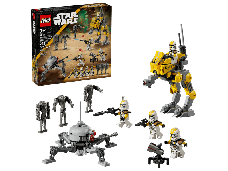 LEGO® Star Wars™ 327. klónkatonák harci csomag (75431)
