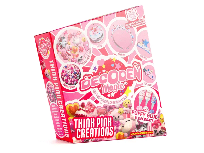 Decoden Magic - Varázsdekor: rózsaszín alkotások (BKL5997-01)