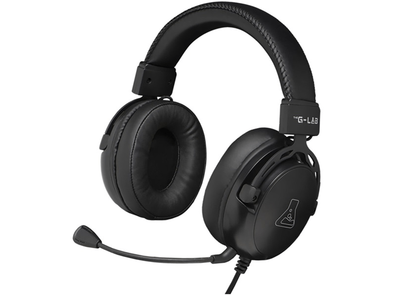 The G-Lab Korp Titanium Gamer fejhallgató