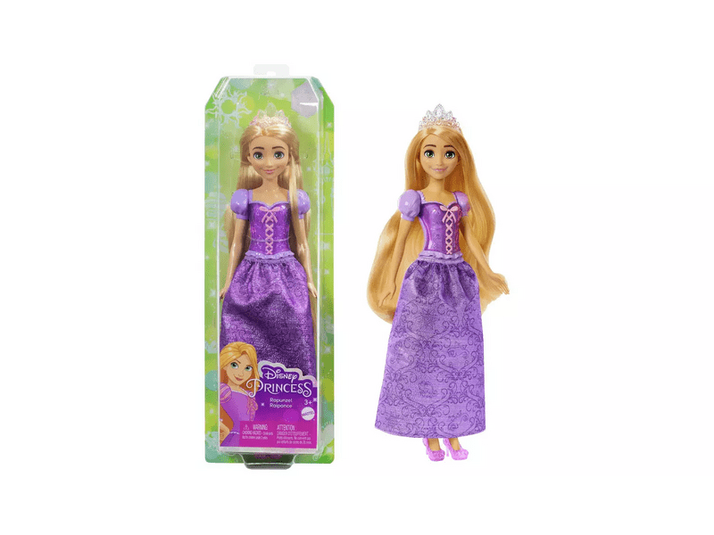 Disney Princess Csillogó hercegnő baba - Aranyhaj (HLW03)