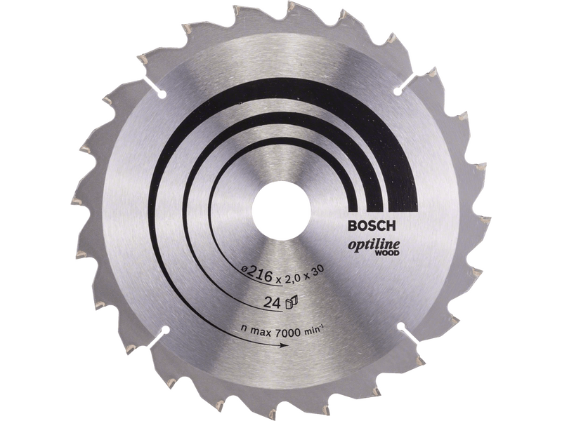 Bosch Optiline Wood list kružne pile za drvo, 216 mm (2608640431)